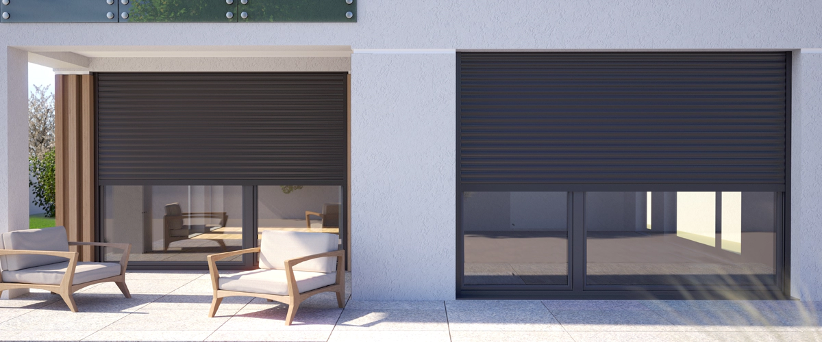 Electric Roller Shutters Stylish Home Security